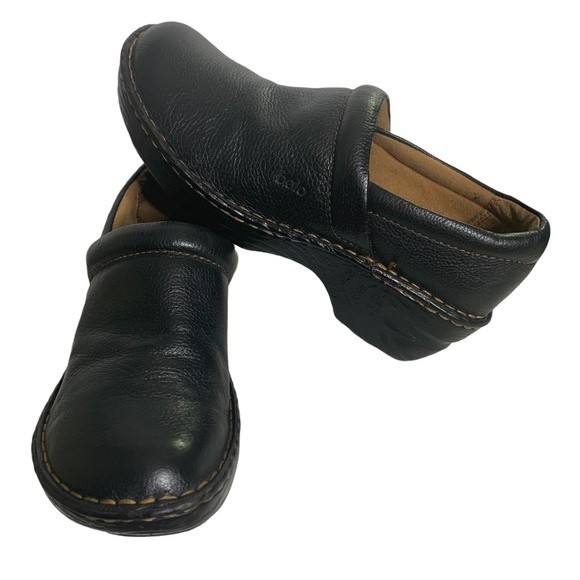 BOLO ANDRIA BLACK CLOG Size 7.5 gently used - Picture 3 of 5